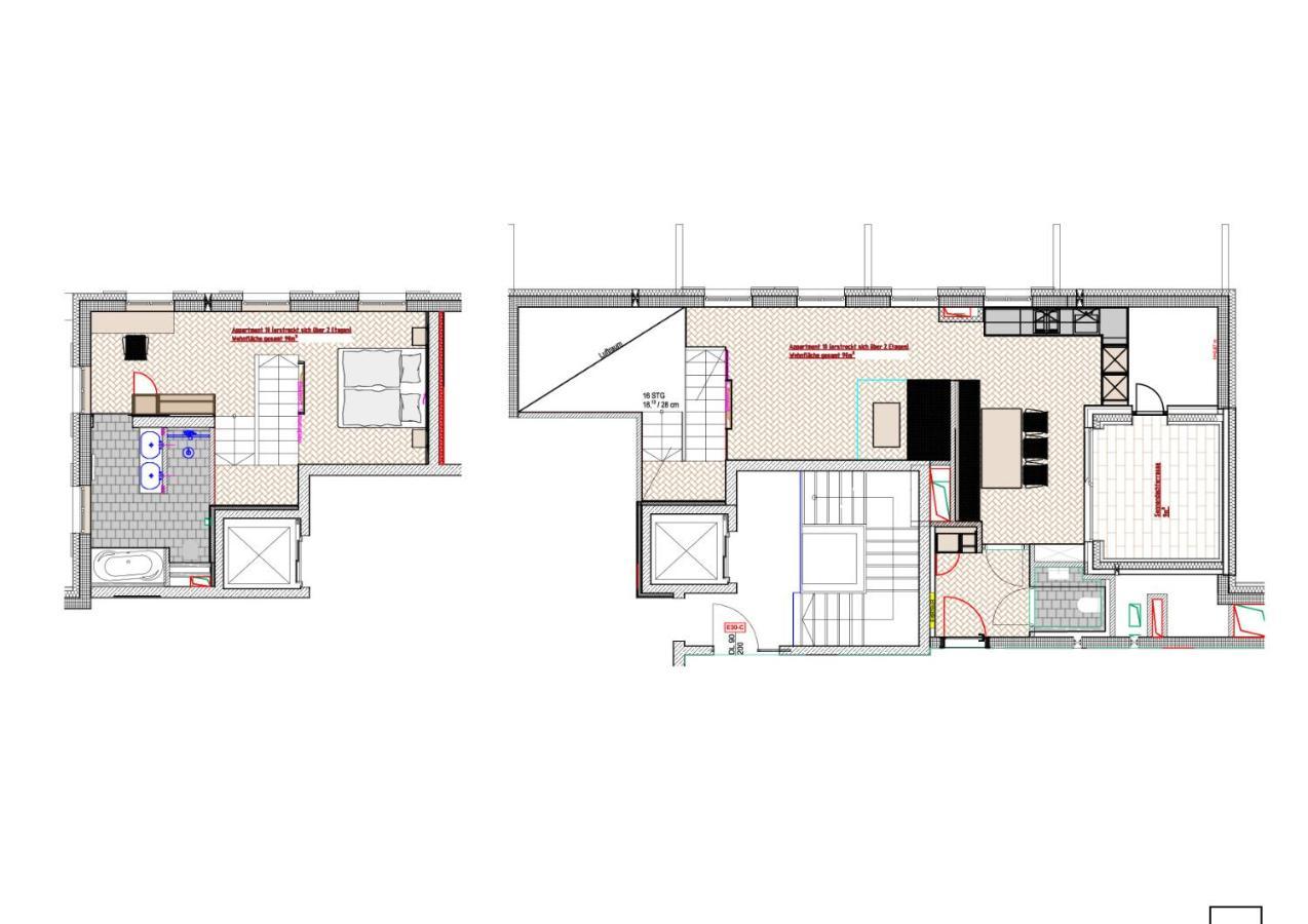 Maisonette-Apartment