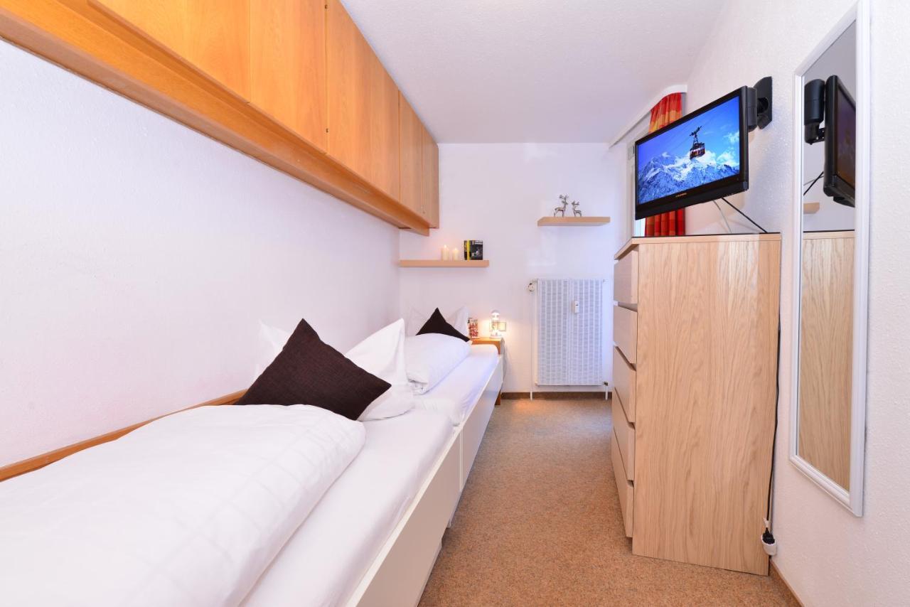 Economy-Apartment mit Einzelbetten für maximal 4 Erwachsene