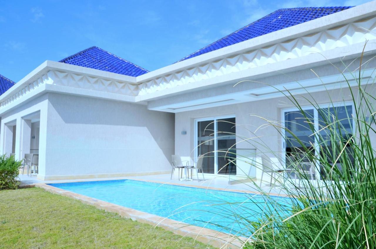 Garden view with relaxing pool