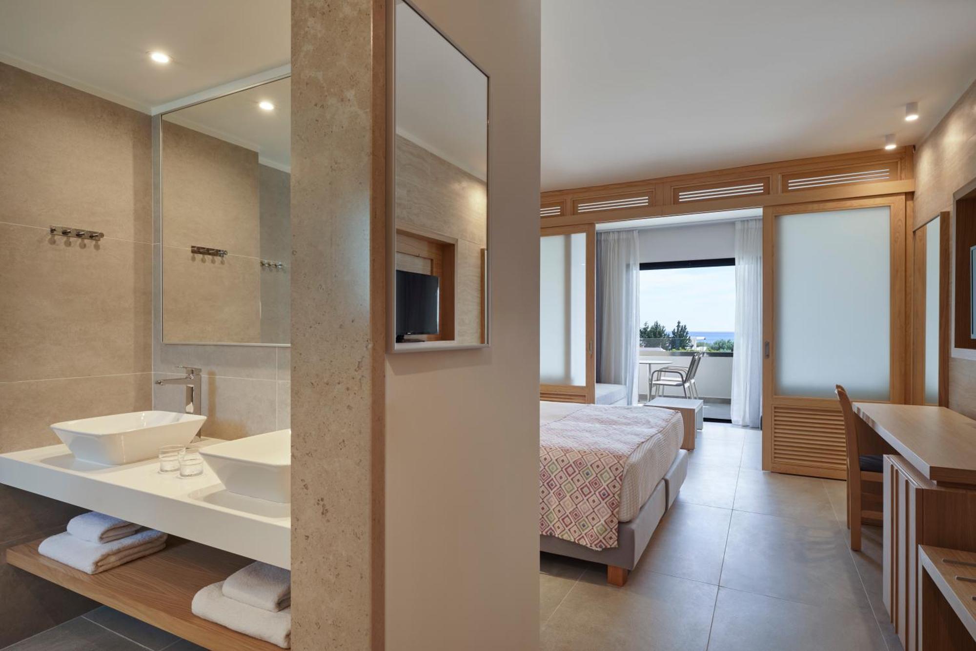 Family Room Sliding Door Sea View