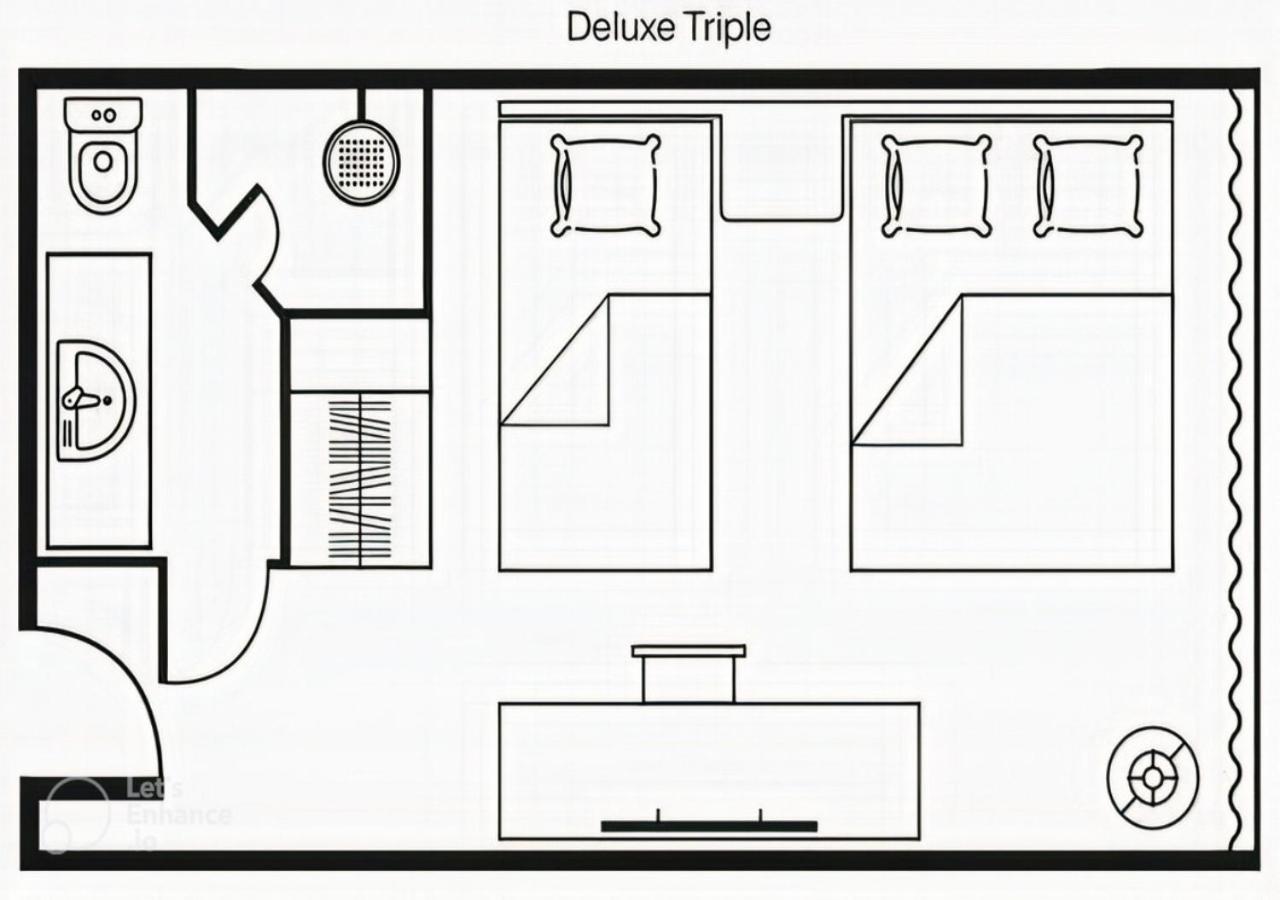 Chambre Triple Deluxe