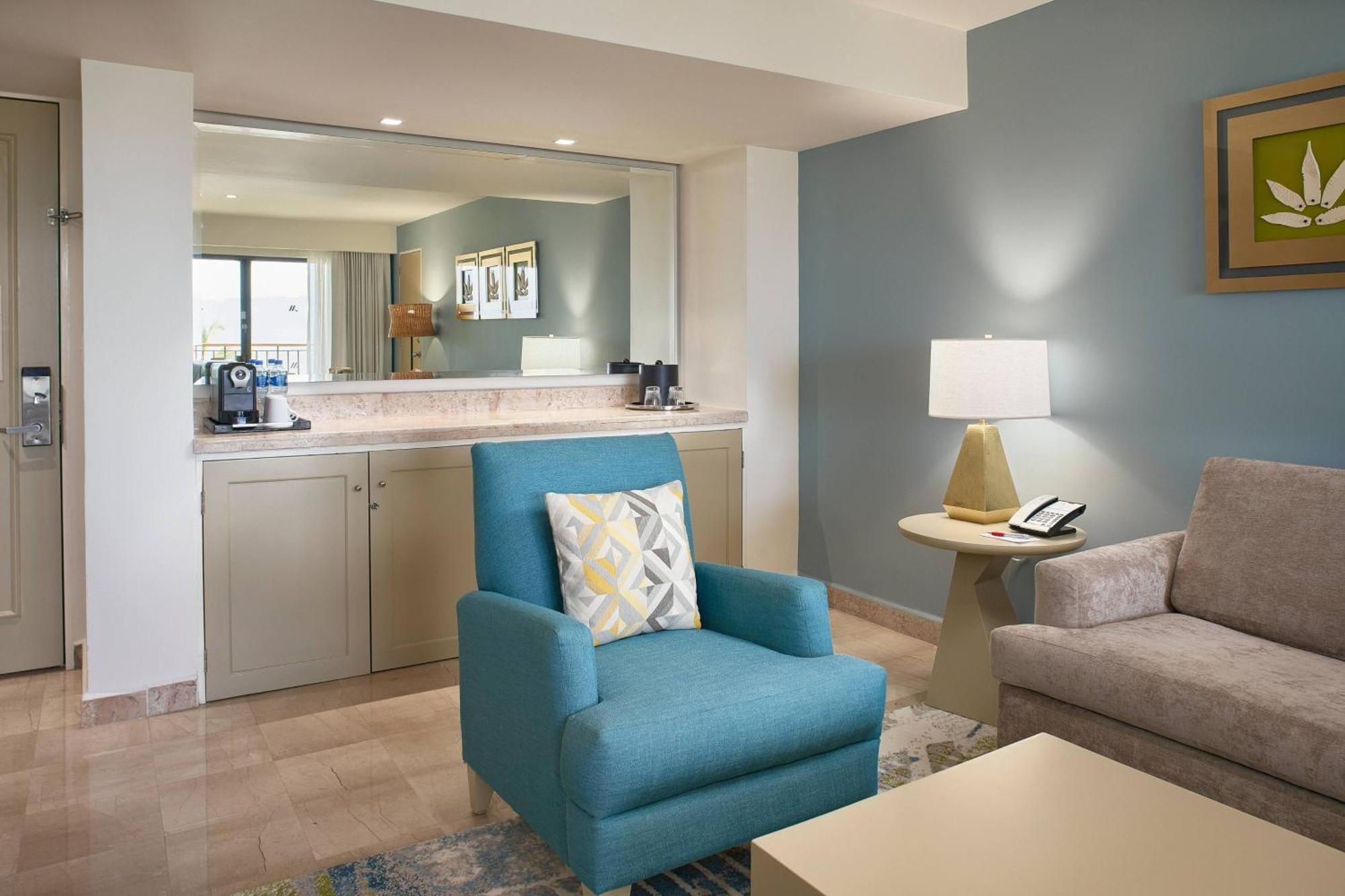 Suite Junior de 1 dormitorio, 1 cama extragrande y vistas al mar