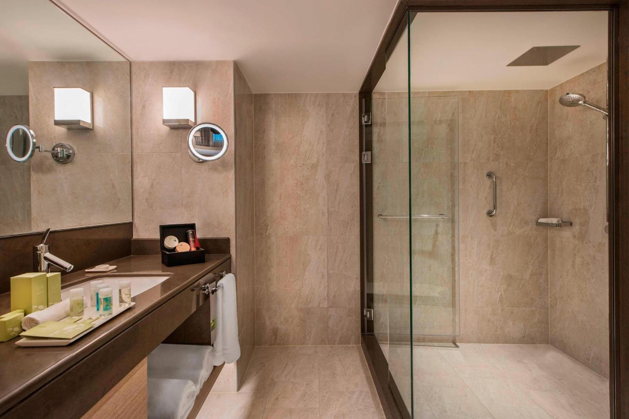 Suite Familiar con cama extragrande, vistas al parque y acceso al salón