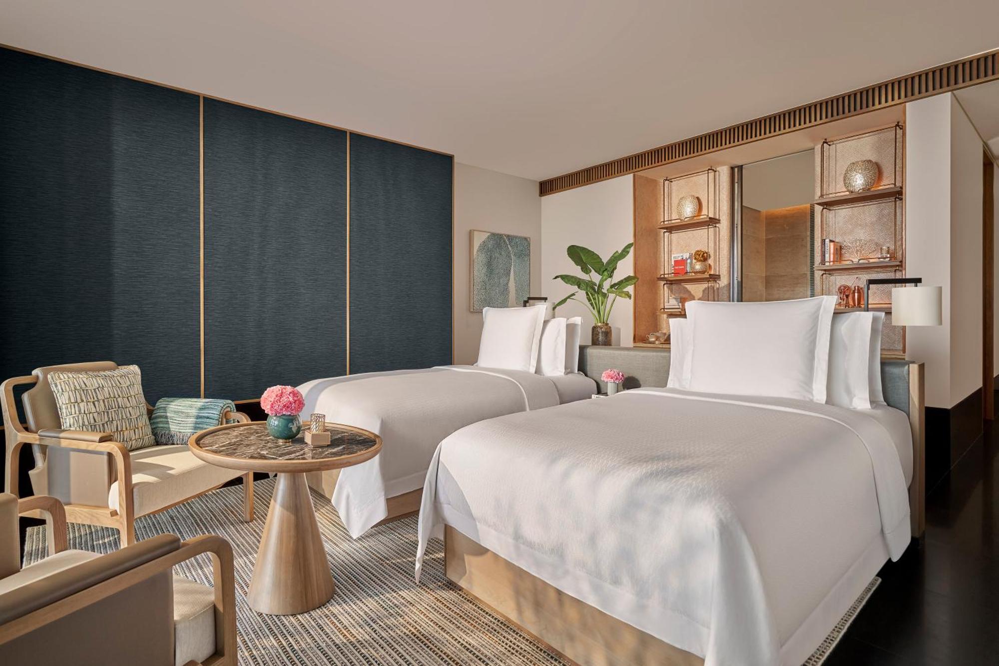 Suite mit 2 Einzelbetten und Meerblick