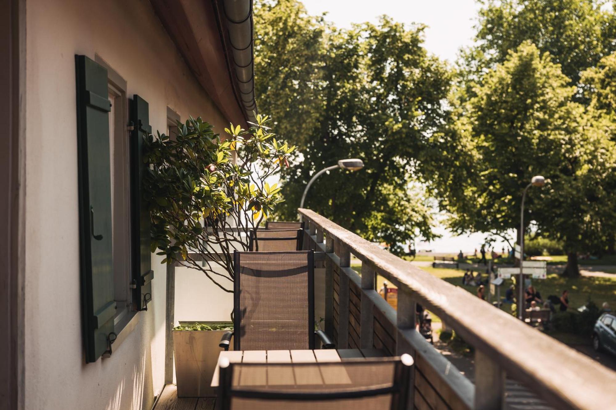 Studio mit Balkon