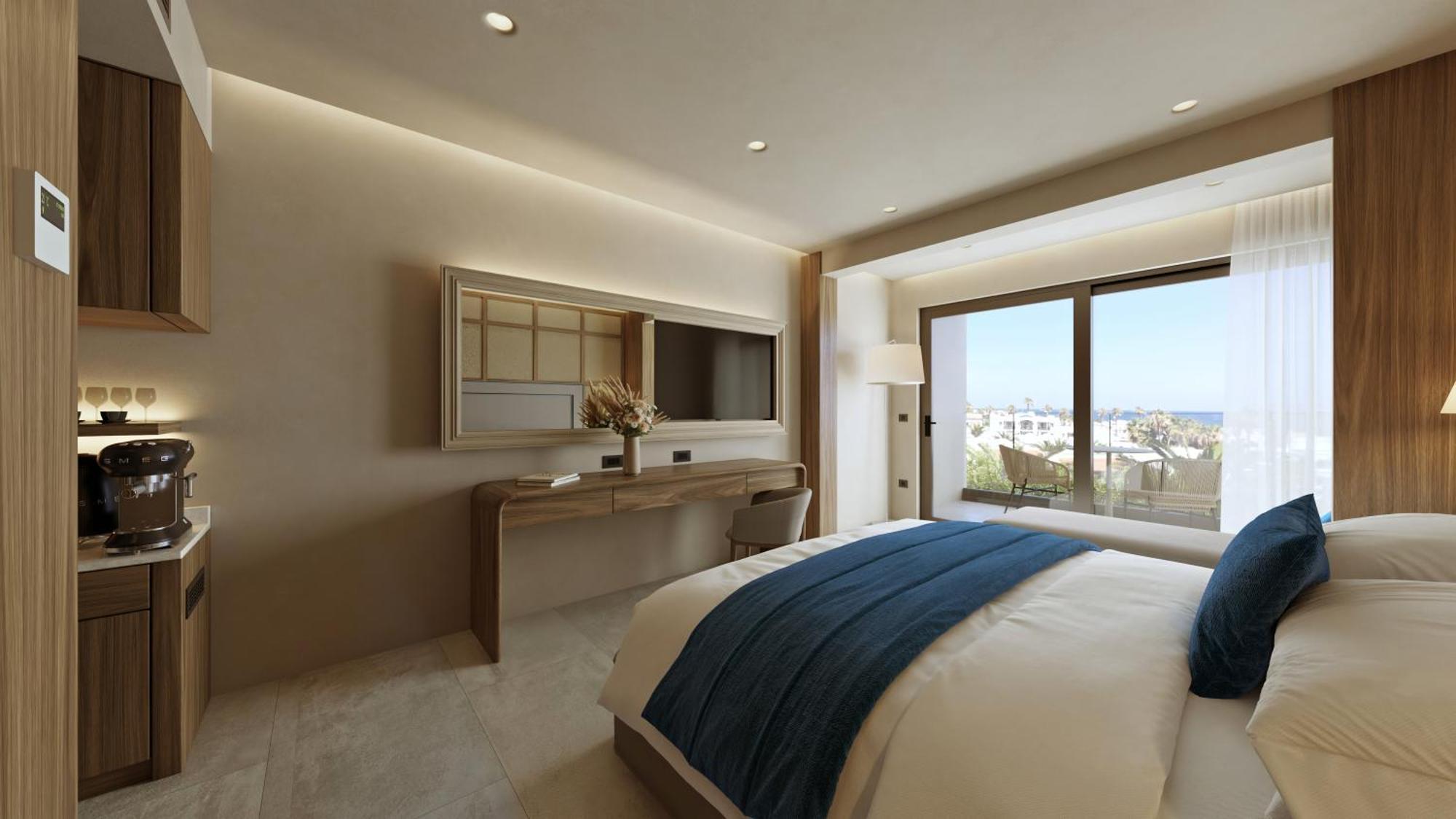 Deluxe Suite mit Gartenblick und Gemeinschaftspool