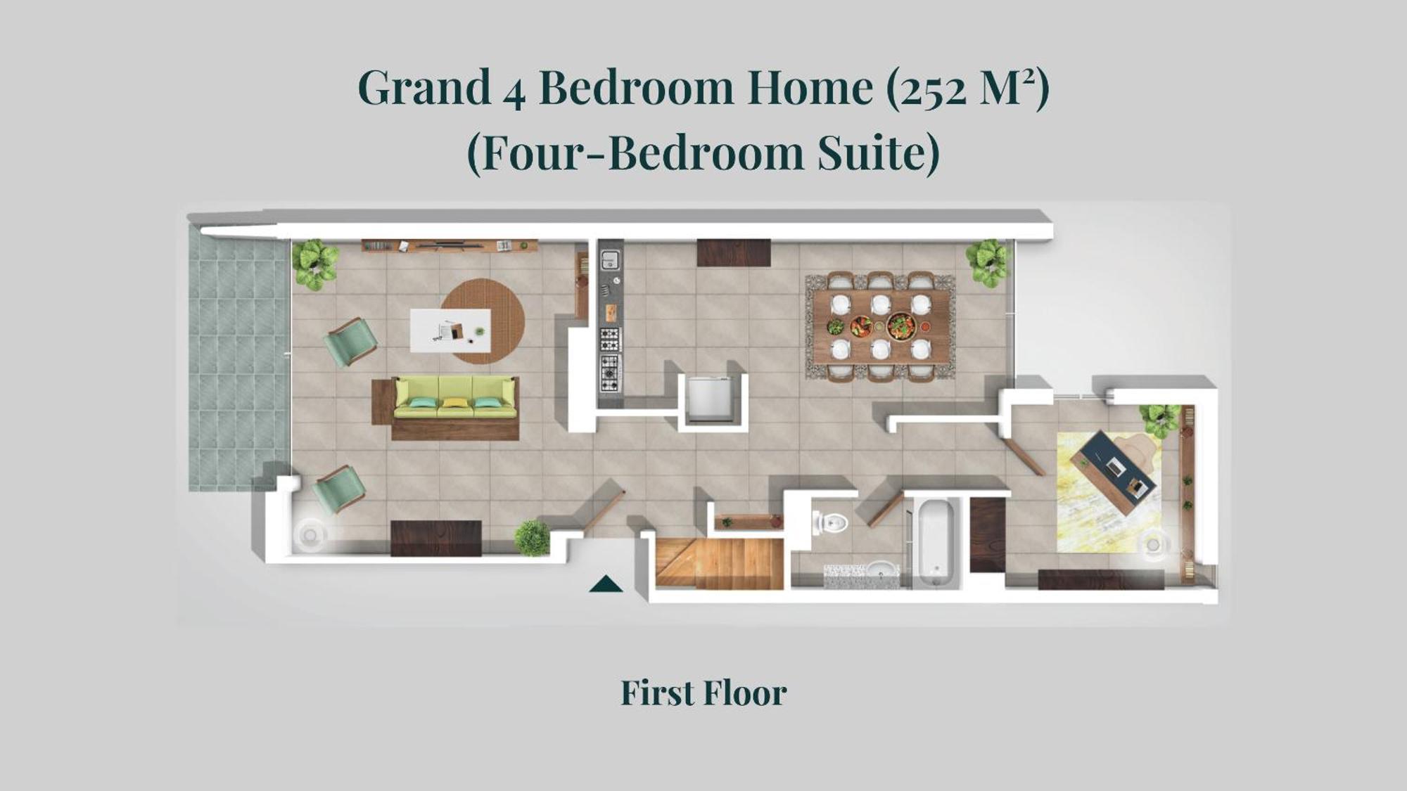 Four Bedrooms- Grand Suite