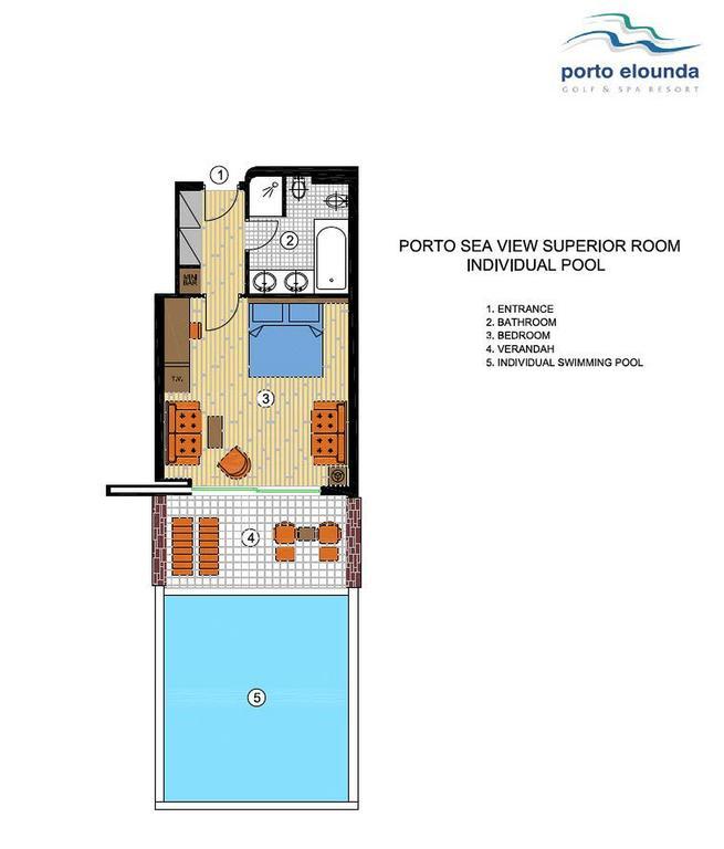 Superior Zimmer mit eigenem Pool
