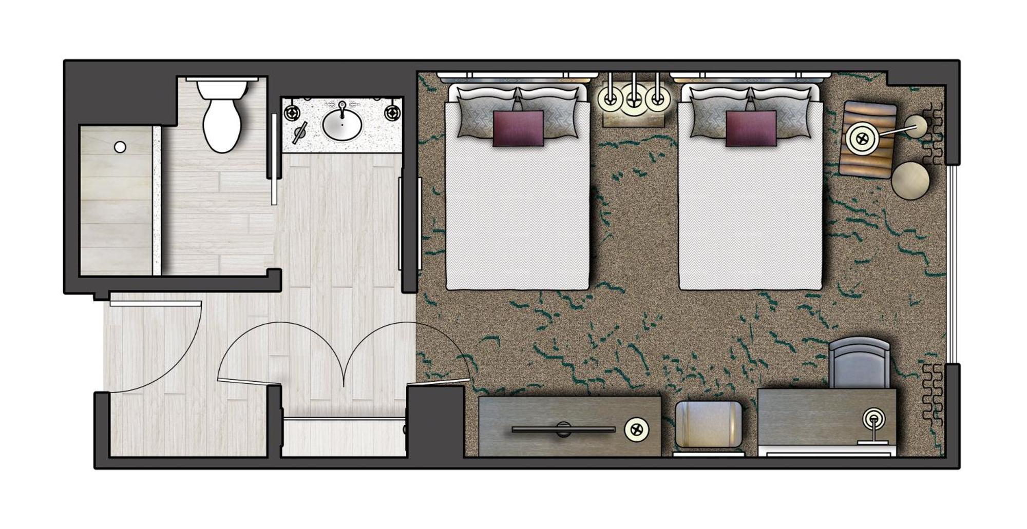 Habitación Estándar con vistas (incluye el pase Universal Express Unlimited gratuito)
