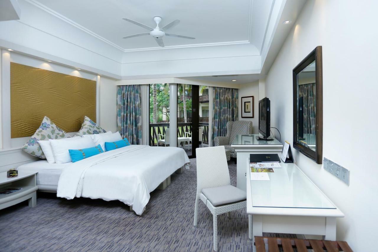 Deluxe Zimmer mit 1 Kingsize-Bett und Gartenblick