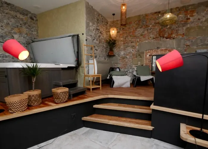 Hoteles con Jacuzzi Spa Privatif Grenoble At Home