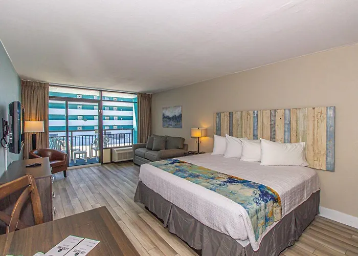 Landmark Resort King Suite Unit 710 Beautifully Updated Sleeps 4