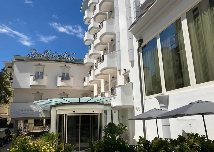 Hotel sulla spiaggia: Hotel Gallia Palace