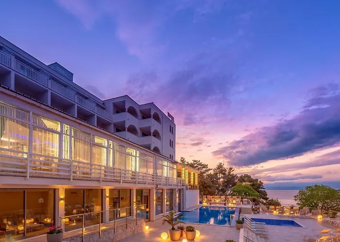 Hotel sulla spiaggia: Hotel Malin