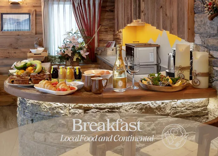 Chalet Matterhorn Francois - Central Alpine Chalet With Private Spa & Breakfast