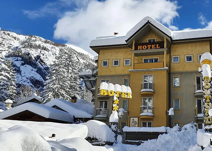 Hotel sulla spiaggia: Hotel Bouton D'Or Courmayeur