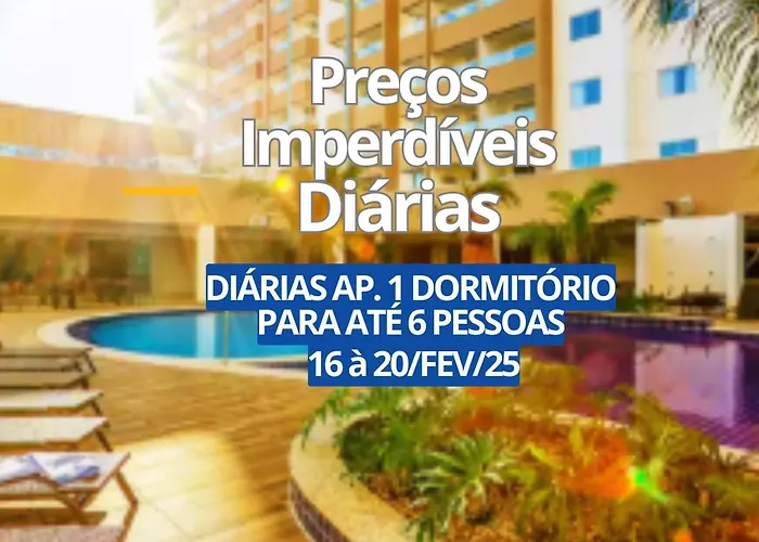 Hotel: Olímpia - Apartamento 1 quarto - Enjoy - Olimpia Park Resort - Ao lado do Park