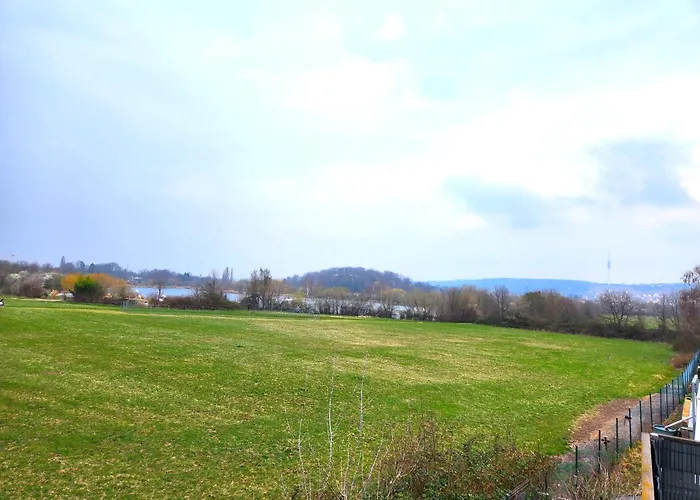 Hotel mit Aussicht: Pension Blümchen am Kiesgrube