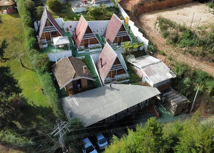 Cabana: Villa Valentina chalés com lareira e churrasqueira