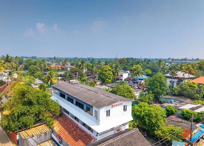 Beach hotel: Zostel Alleppey
