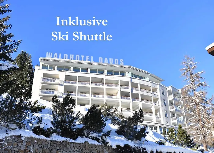 Centraal gelegen hotel: Waldhotel & Spa Davos - For Body & Soul
