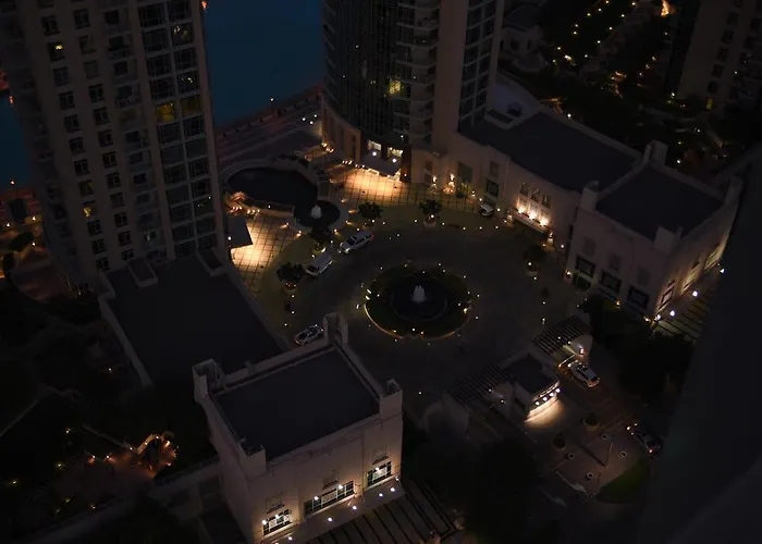 Downtown Apartments With Fountain And Burj Khalifa View