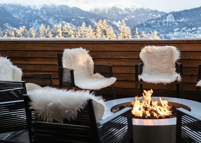 Luxury hotel only: Crans Ambassador
